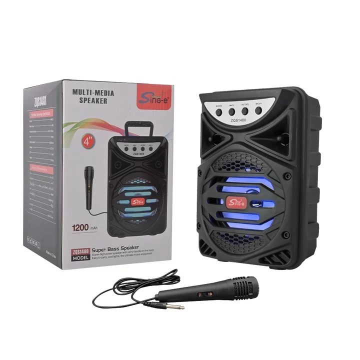 اسپیکر بلوتوثی 4 اینچ مدل ZQS1480
