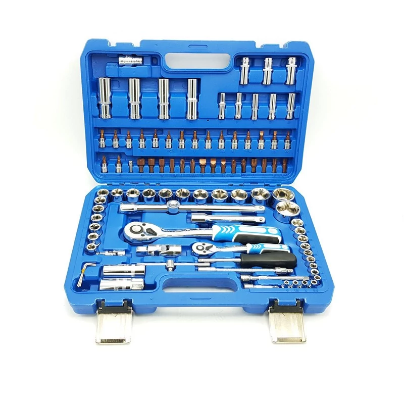 مجموعه 94 عددی آچار بکس و سری بکس باس مدل BS_94PCS