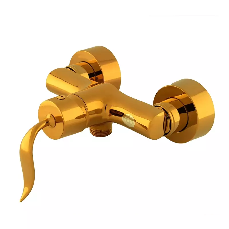 شیر روشویی شیرالات رز مدل اسمارت طلایی