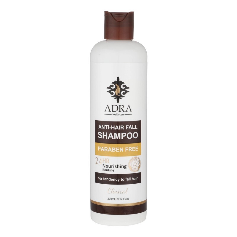 شامپو ضد ریزش حاوی کافئین و عسل آدرا