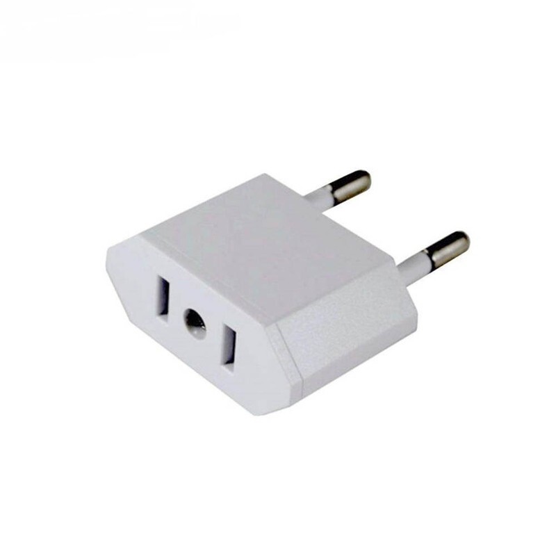 تبدیل دوشاخه 110 به 220 (تبدیل 2 به 2 برق تیغه ای )