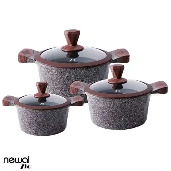 سرویس قابلمه 6 پارچه زیو مدل Z-8170-24