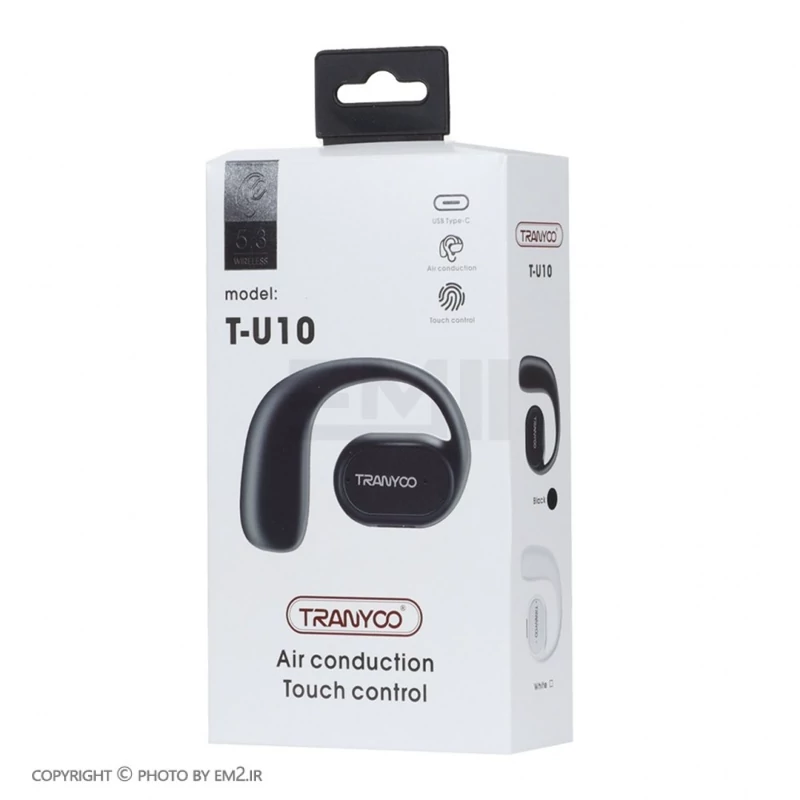 هندزفری تک گوش بلوتوثی Tranyoo مدل T-U10 - مشکی