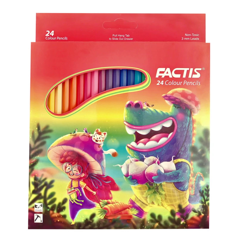 مداد رنگی 24 رنگ فکتیس
