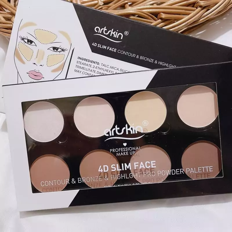 پالت کانتور و هایلایتر پودری آرت اسکین