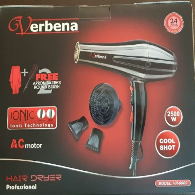 سشوار حرفه ای برند وربنا مدل VR-9909