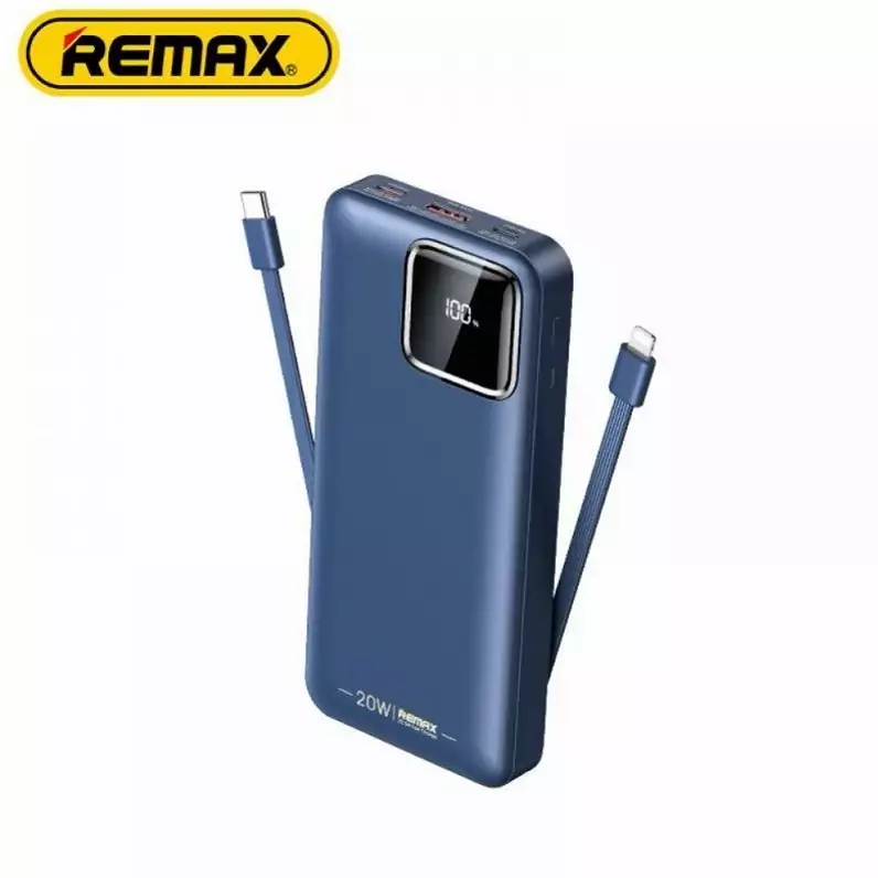 پاوربانک ریمکس مدل Fast Charge 22.5W ظرفیت 20000 میلی آمپر ساعت 6 شش ماه ضمانت