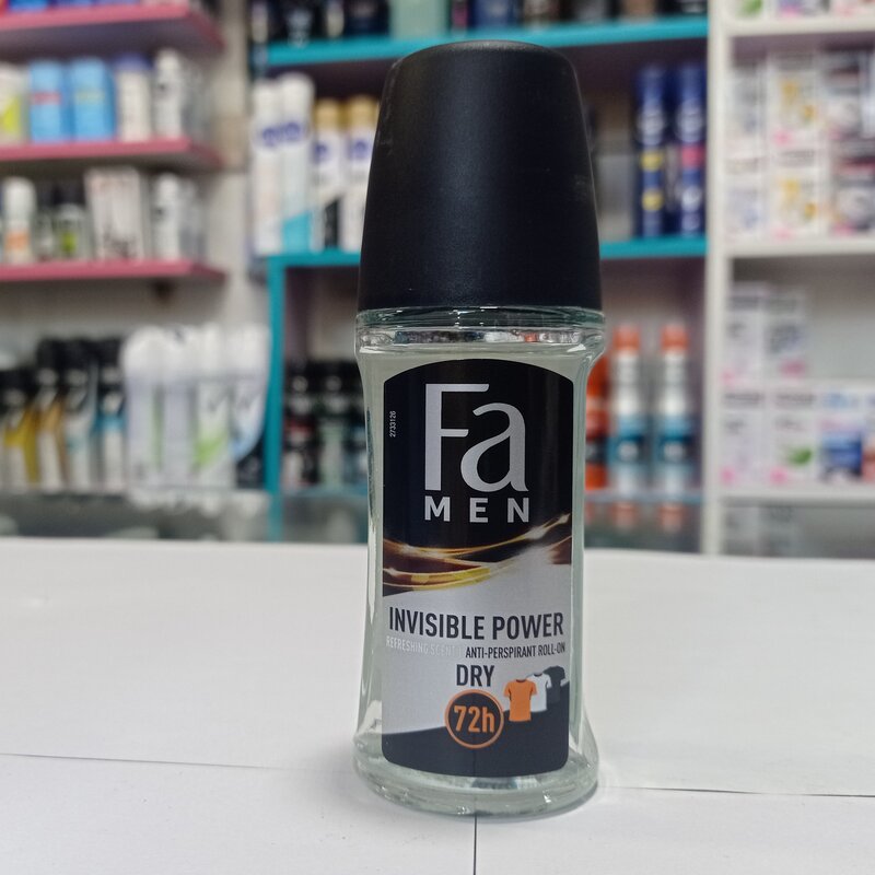 مام رول ضد تعریق فا مدل invisible power حجم 50 میل