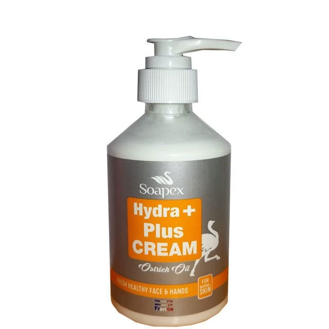 کرم آبرسان روغن شترمرغ پمپی سوپکس 250 گرمی
