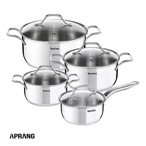 سرویس 8 پارچه قابلمه Intuition تفال مدل B864S874