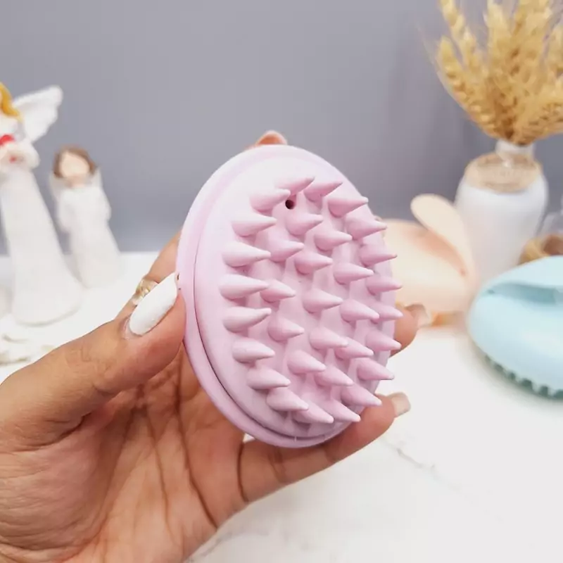 سرشور سیلیکونی و ماساژور سر 