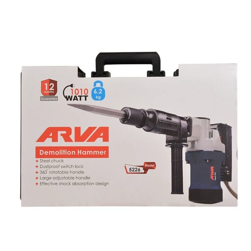 چکش تخریب 7 کیلویی 1010 وات آروا مدل 5226