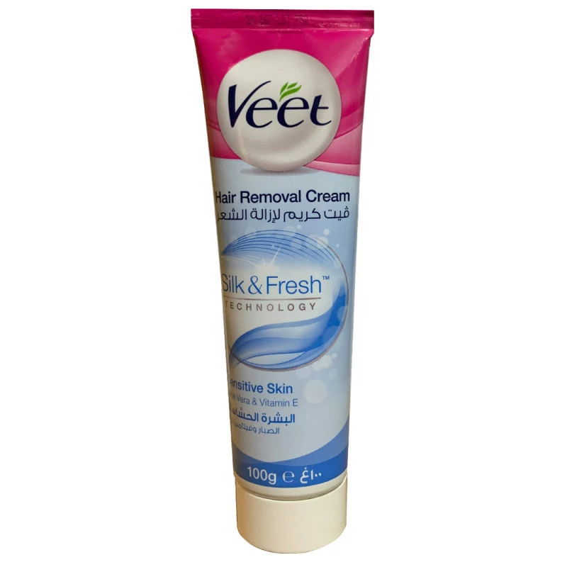 کرم موبر ویت veet برای پوست های حساس حجم 100 میل