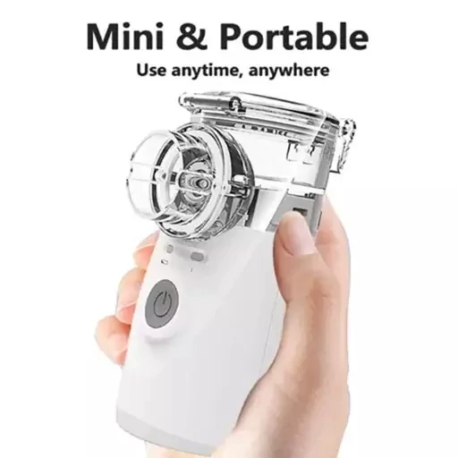 دستگاه مش نبولایزر برطرف کننده تنگی نفس مناسب تمامی سنین (پس کرایه)