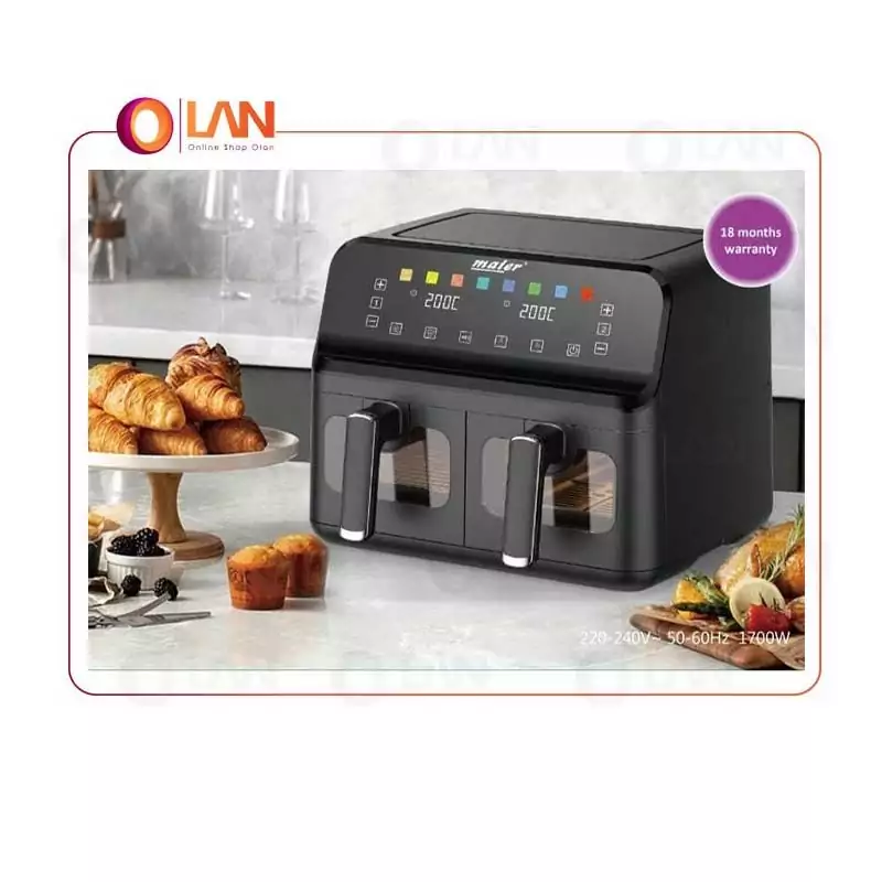 خرید سرخ کن دو قلو مایر مدل MR-986 تک و عمده کد L504