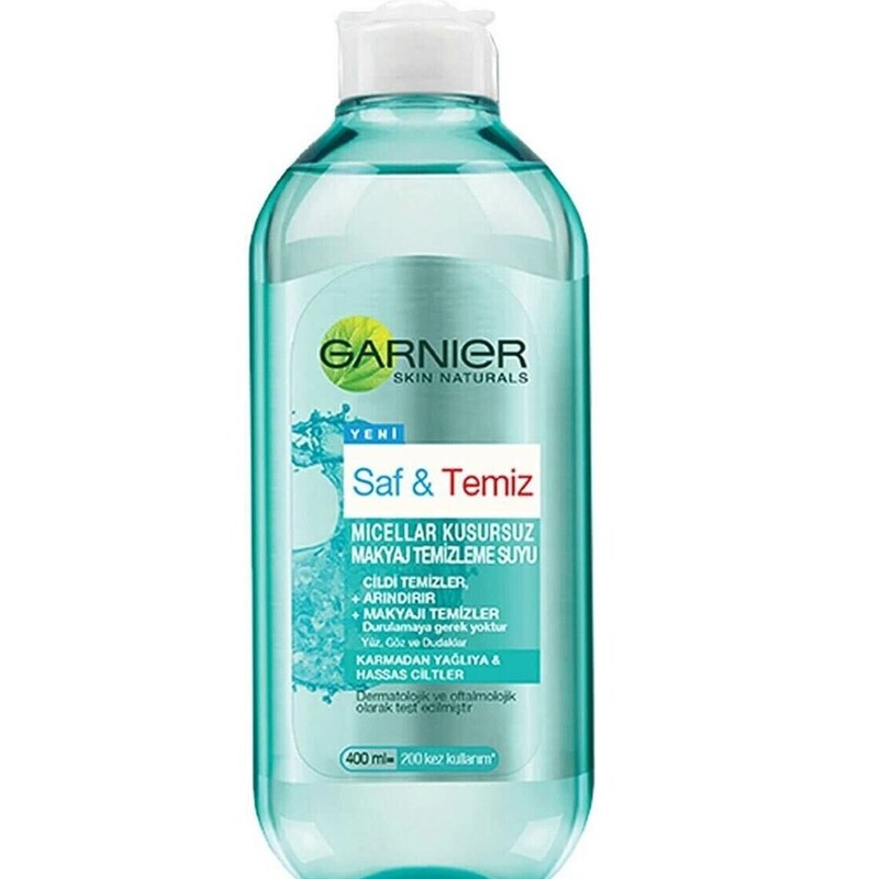 میسلار واتر محلول آرایش پاک کن گارنیر 