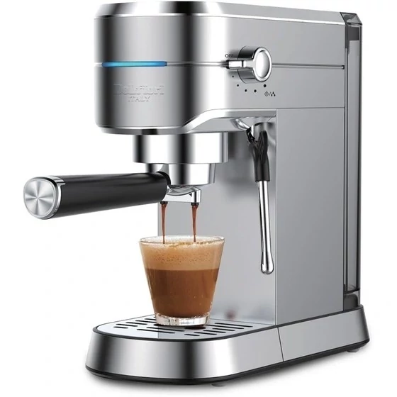 اسپرسو ساز 20 بار دلفیوری ایتالیا تمام استیل اتومات مدل DF5418-GS