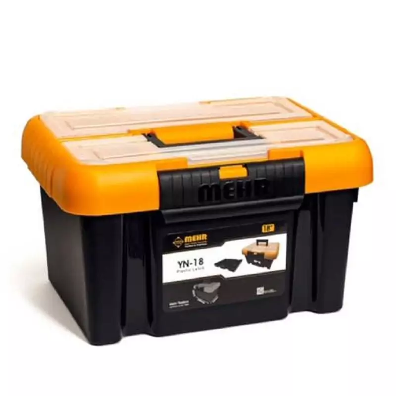 جعبه ابزار پلاستیکی مهر 39 سانتی متر مدل YN18