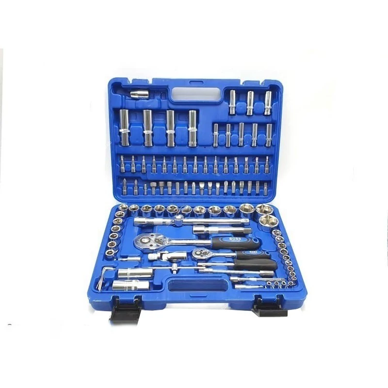  جعبه بکس وآچار بکس 94پارچه شرکت باس