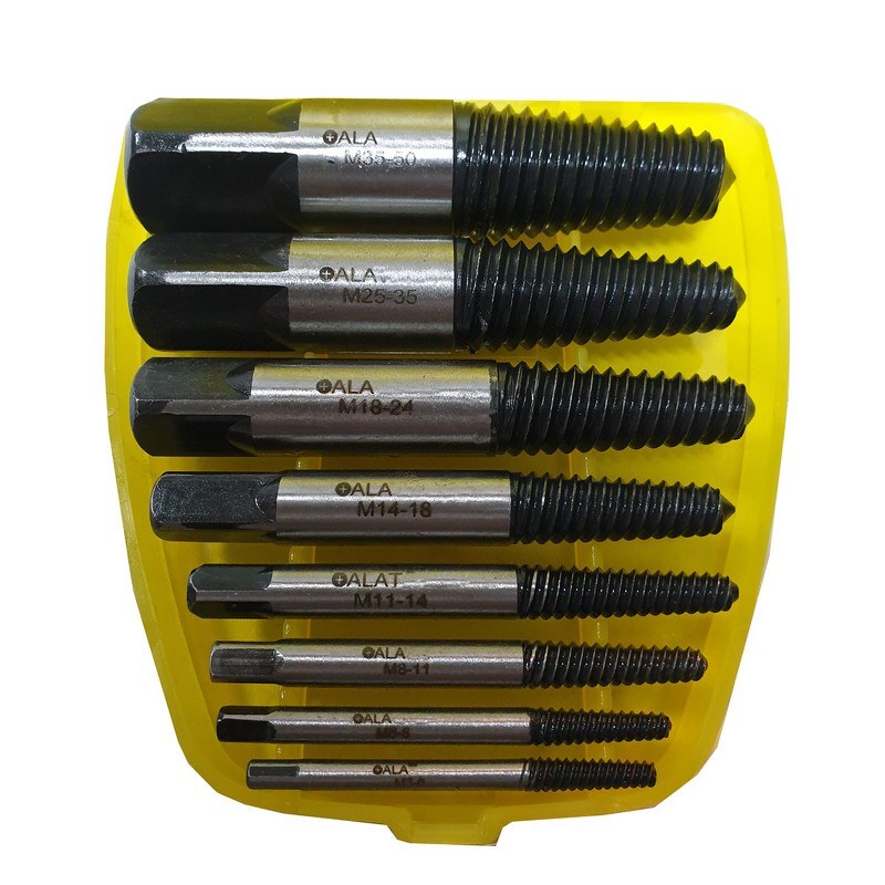 مجموعه ابزار برقی 8 عددی مته قلاویز ای ال ای مدل YP08