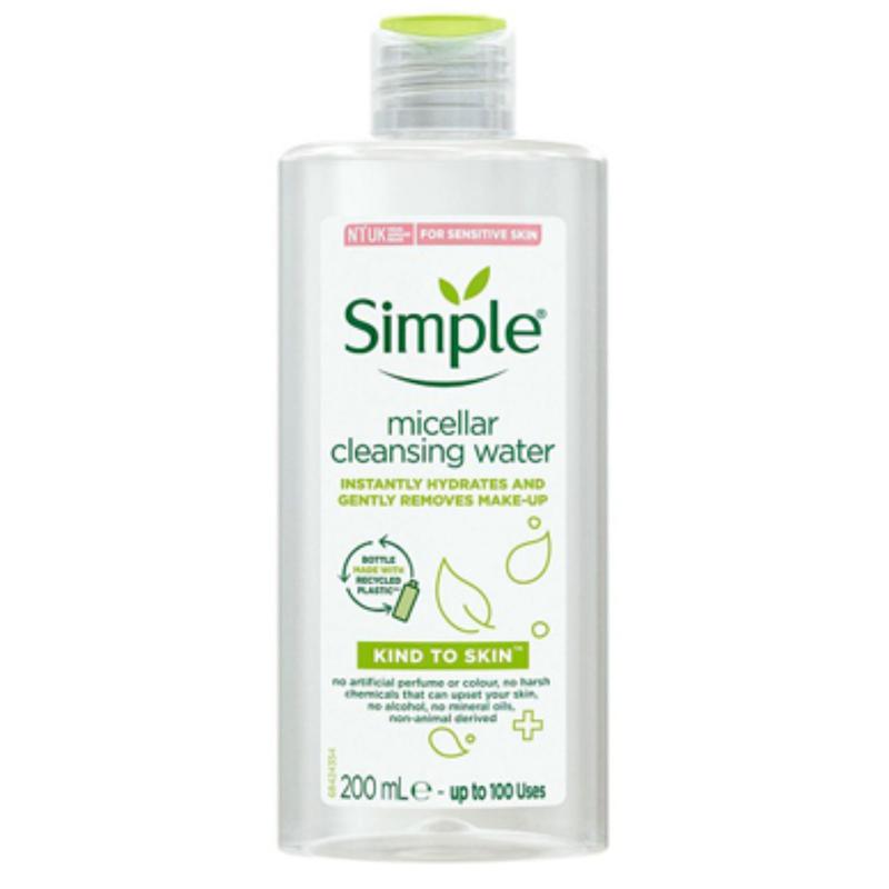 میسلار واتر سیمپل مدل kind to skin حجم 200 میلی لیتر