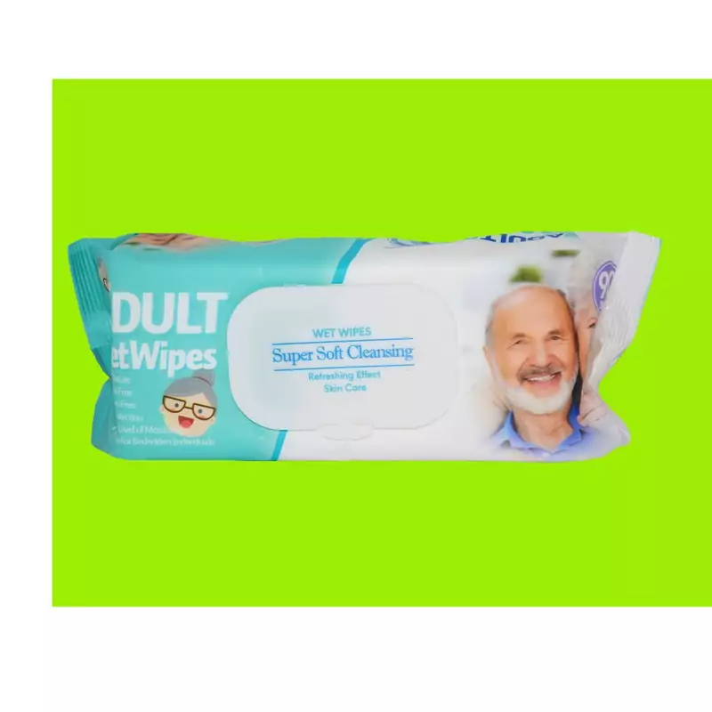 دستمال مرطوب دلفین مدل Adu01 بسته 90 عددی