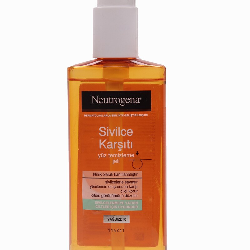 ژل شستشوی ضد جوش صورت نوتروژینا مدل Sivilce karsiti