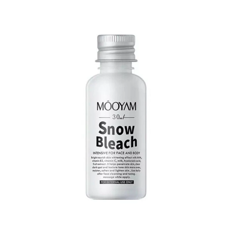 کرم روشن کننده صورت و بدن مویام مدلsnow bleach
