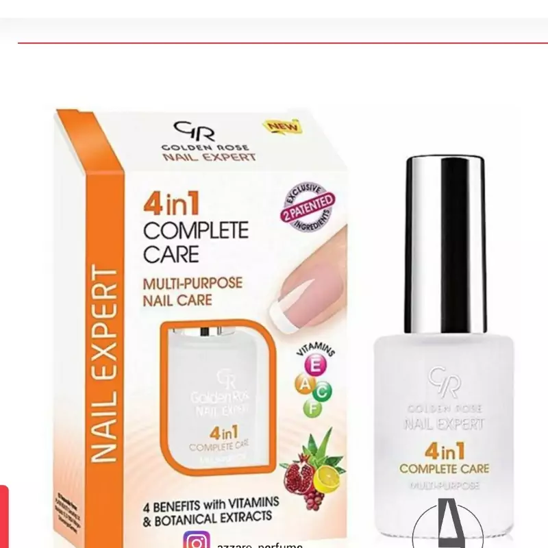 لاک محافظ و تقویت کننده ناخن گلدن رز مدل 4in1 مدل چندمنظوره