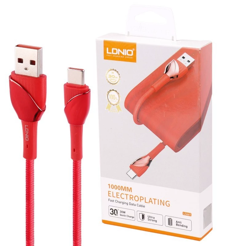 کابل شارژ تایپ سی الدینیو مدل Ldnio LS661 Type-C