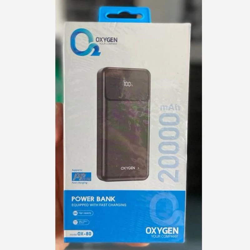 پاوربانک OXYGEN مدل OX-80