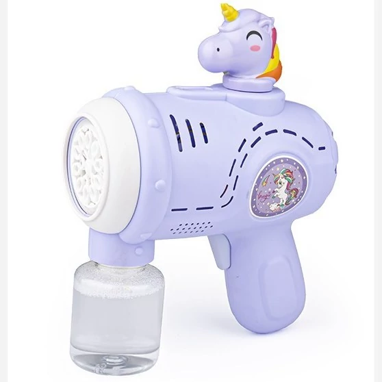 اسباب بازی تفنگ حباب ساز باطری خور مدل پونی