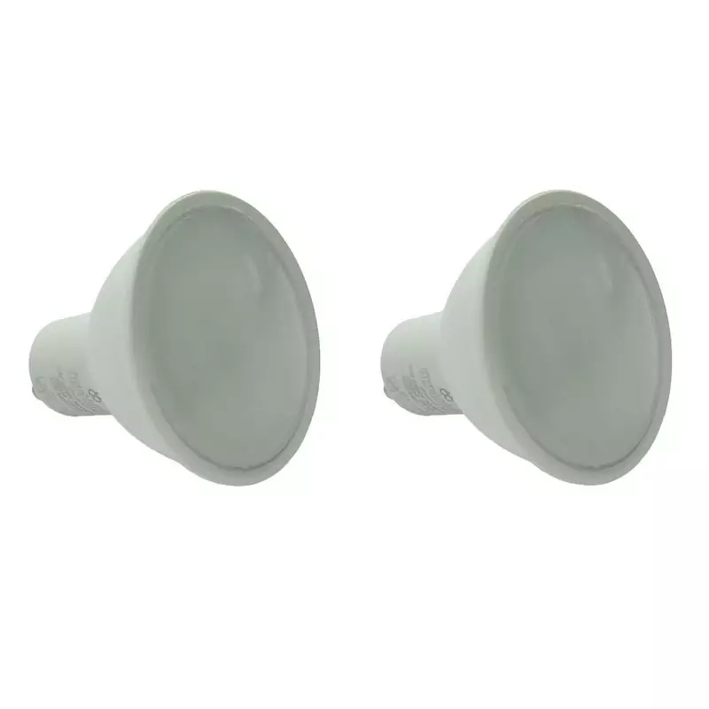  لامپ هالوژن ال ای دی 6 وات ایران زمین مدل daylight پایه GU10 بسته 2 عددی