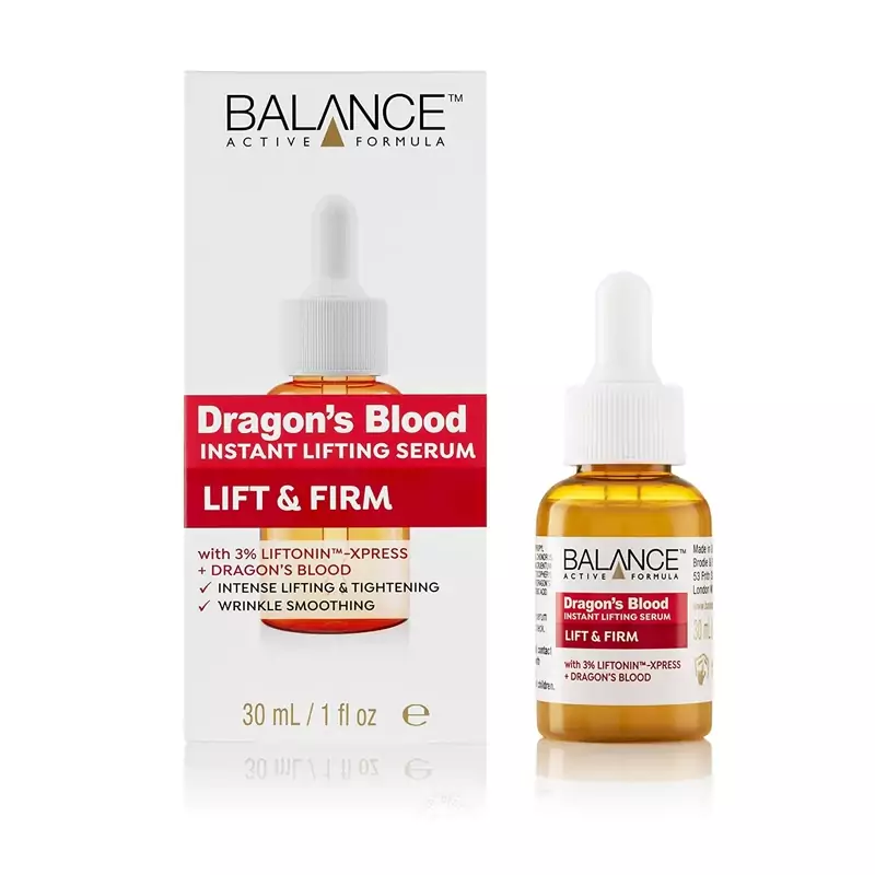 سرم بالانس BALANCE مدل دراگون بلاد DRAGONS BLOOD حجم 30 میل ضد چروک و لیفت فوری (اصلی و با ضمانت مرجوعی)


