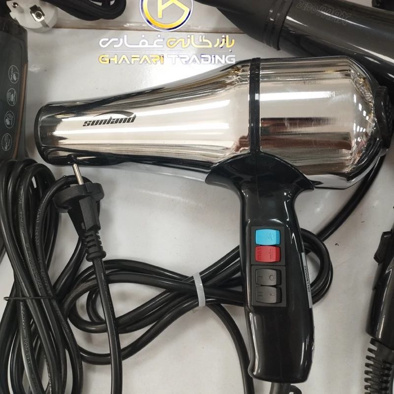 سشوار دوسرعته توربو تمام استیل مارک سانلند