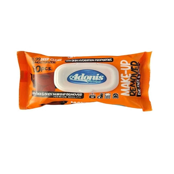 دستمال مرطوب آدونیس مدل 01 بسته 60 عددی