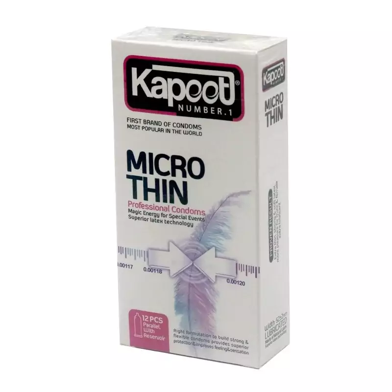 کاندوم فوق العاده نازک کاپوت 1 عددیMICRO THIN