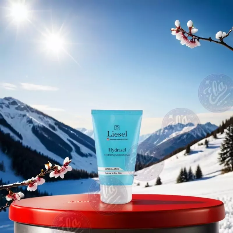 ژل شستشوی صورت آبرسان لایسل مدل هیدراسل مناسب پوست خشک و معمولی حجم 150 میلی لیتر