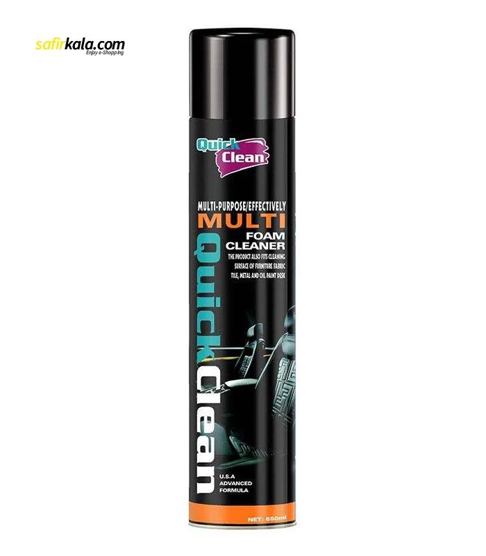 اسپری فوم چند مظوره داشبورد کوئیک کلین مدل 2616 حجم 650 میلی لیتر