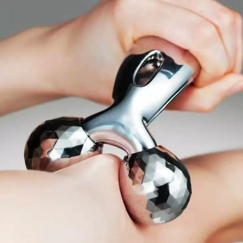 ماساژور صورت و بدن (سه بعدی) 3D. massager.  رولر ماساژور دستی ماساژور توپی خمیری