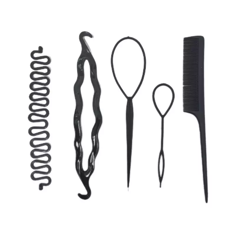 بامتل 5 تیکه ابزار بافت مو