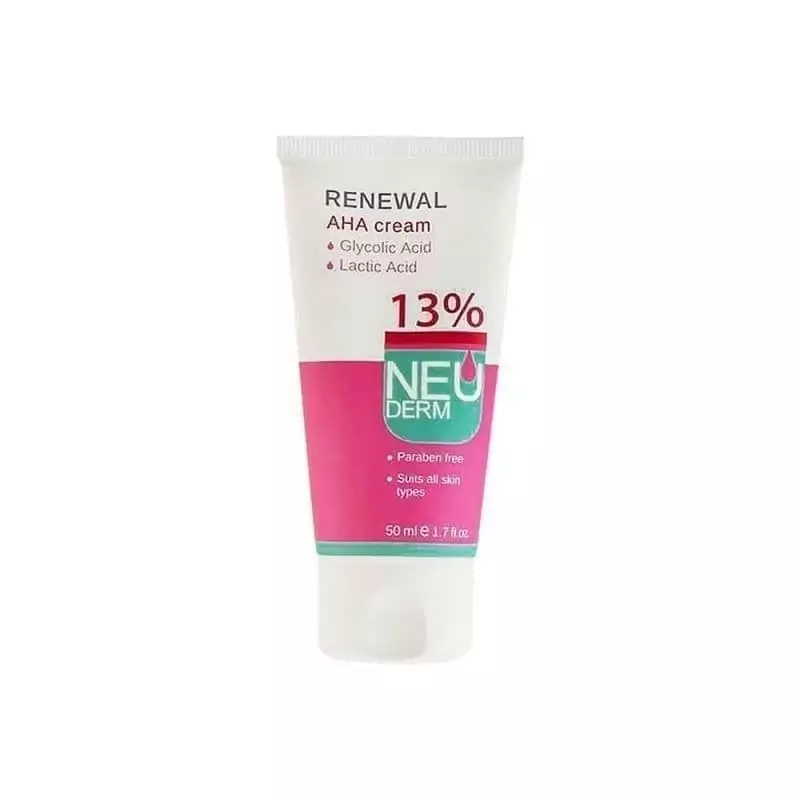  کرم لایه بردار نئودرم مدل AHA رینیوال محصولات سالم وگیاهی 