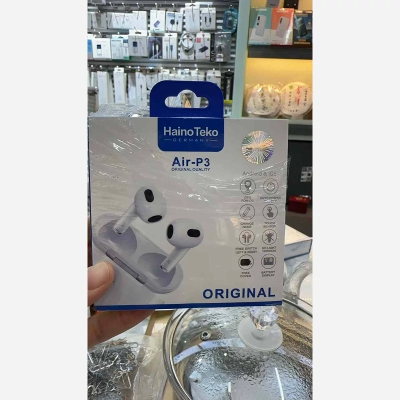 ایرپاد پرو Air-P3 مدل Haino teko سایز اورجینال و نگه داری شارژ زیاد