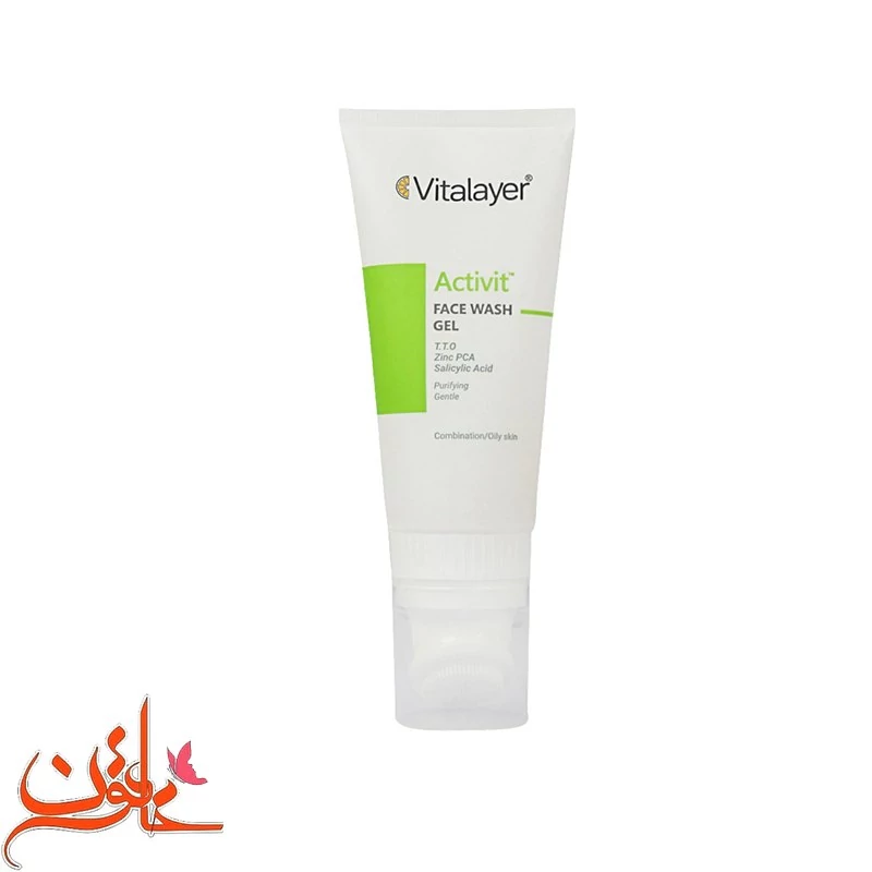 ژل شستشوی صورت ویتالایر مدل سنسی ویت حجم 200 میل