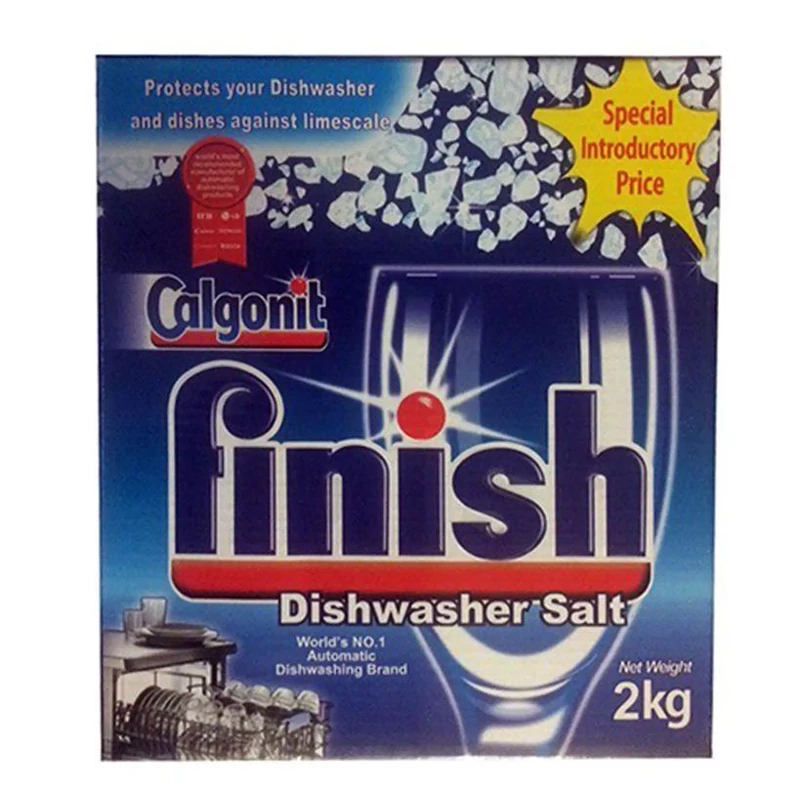 نمک ماشین ظرفشویی فینیش Finish مدل Calgonit