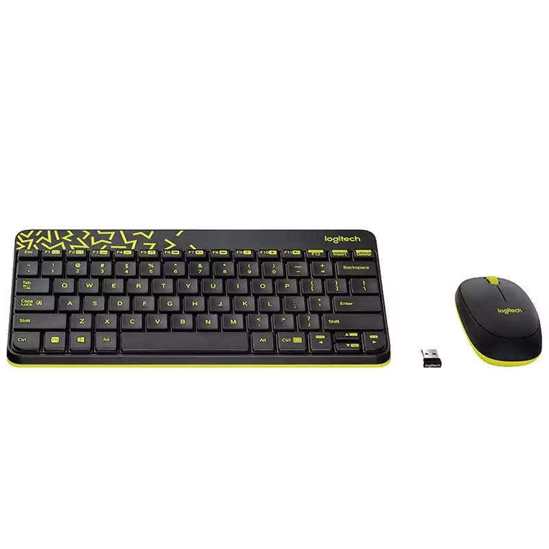 موس و کیبورد بی سیم لاجیتک مدل LOGITECH MK240