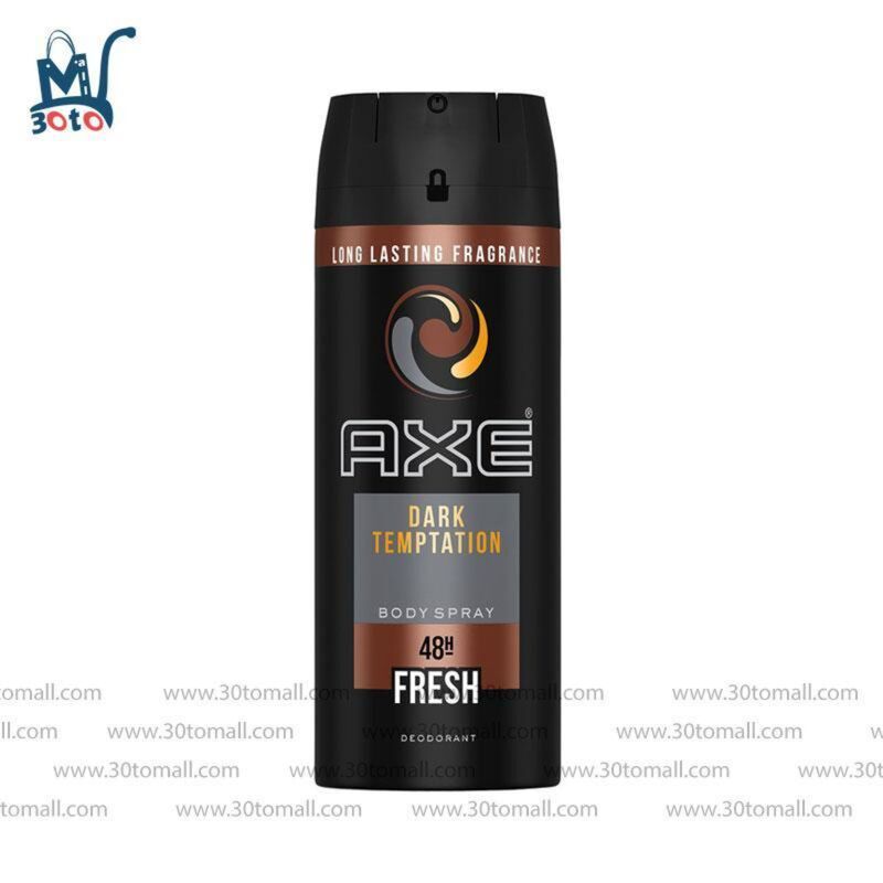 اسپری ضد تعریق بدن اکس مدل Dark Temptation حجم 150 میل