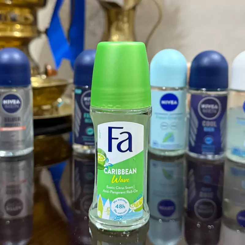 مام رول ضد تعریق زنانه فا Fa مدل CARIBBEAN حجم 50 میل