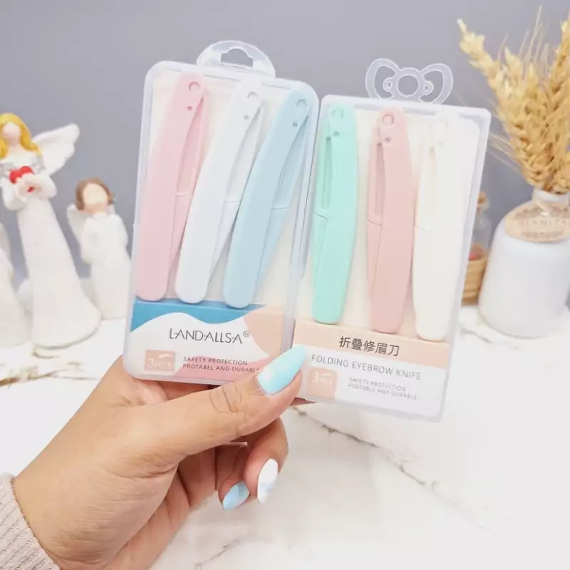 تیغ اسلاح ابرو 3 عددی مخصوص اصلاح ابرو جنس خوب 