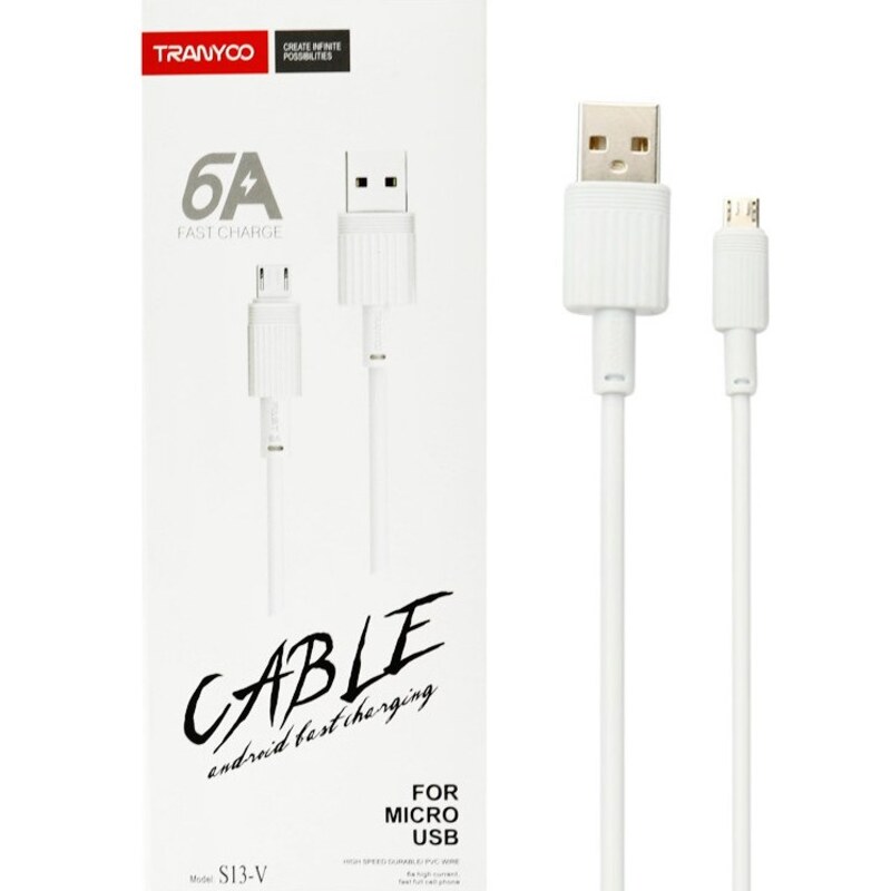کابل شارژر Type-C به USB ترانیو مدل S13-C